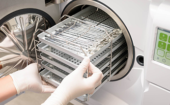 徹底した滅菌・衛生管理